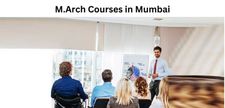 M.Arch Courses in Mumbai